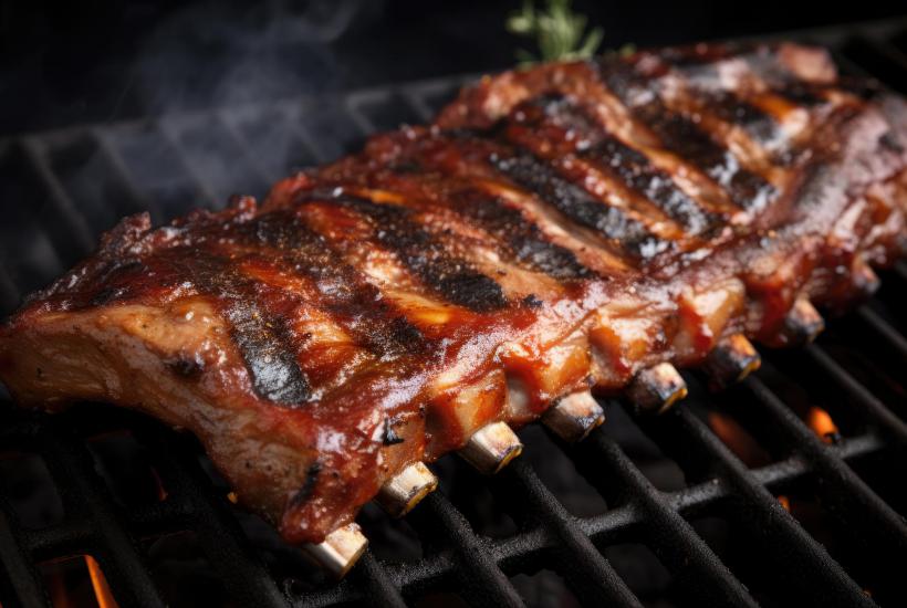 Una salsa cítrica convierte costillas comunes en un plato gourmet